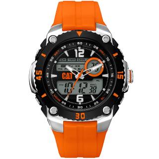 ΡΟΛΟΙ CATERPILLAR ME14528138 CATERPILLAR Sportica Chronograph Orange Silicone Strap