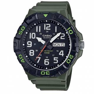 ΡΟΛΟΙ  CASIO   MRW-210H-3AVEF CASIO Green Rubber Strap