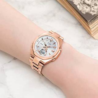 ΡΟΛΟΙ  CASIO MSG-B100DG-4AER CASIO Edifice Solar Bluetooth Rose Gold Stainless Steel Bracelet