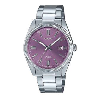 ΡΟΛΟΙ  CASIO  MTP-1302PD-6AVEF CASIO Collection Silver Stainless Steel Bracelet