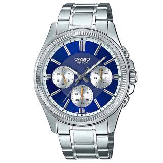 ΡΟΛΟΙ  CASIO   MTP-1375PD-2A1VEF CASIO Collection Silver Stainless Steel Bracelet