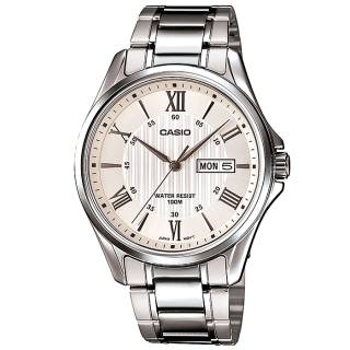 ΡΟΛΟΙ  CASIO   MTP-1384D-7AVEF CASIO Collection Silver Stainless Steel Bracelet