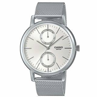 ΡΟΛΟΙ CASIO  MTP-B310M-7AVEF CASIO Collection Silver Stainless Steel Bracelet