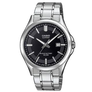 ΡΟΛΟΙ CASIO  MTS-100D-1AVEF CASIO Collection Silver Stainless Steel Bracelet