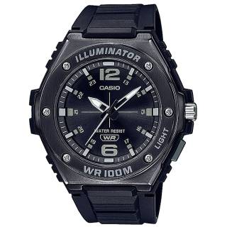 ΡΟΛΟΙ CASIO   MWA-100HB-1AVEF CASIO Standard Black Rubber Strap