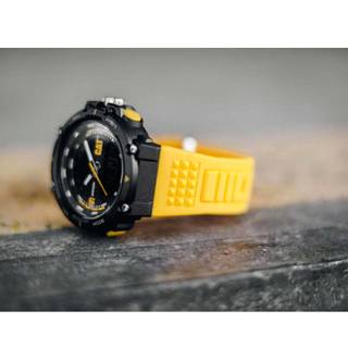 ΡΟΛΟΙ CATERPILLAR  MX16527137 CATERPILLAR Anadigit X Chronograph Yellow Polyurethane Strap