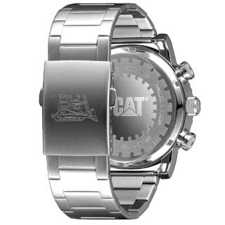 ΡΟΛΟΙ CATERPILLAR NP14311132 CATERPILLAR Utility Chronograph Silver Stainless Steel Bracelet