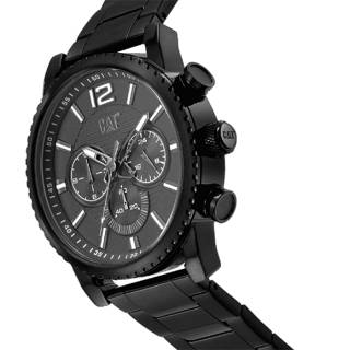 ΡΟΛΟΙ CATERPILLAR NP16316531 CATERPILLAR Utility Chronograph Black Stainless Steel Bracelet