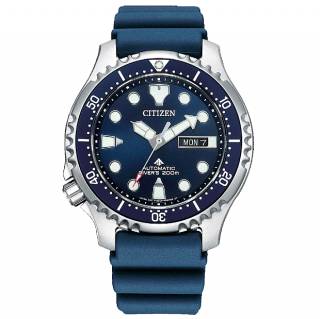 ΡΟΛΟΙ CITIZEN   NY0141-10L CITIZEN Promaster Automatic Divers Blue Rubber Strap