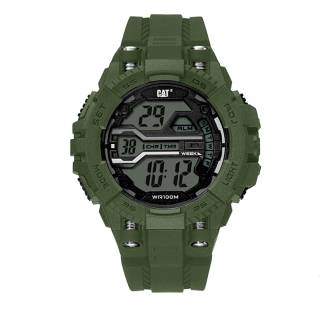 ΡΟΛΟΙ CATERPILLAR  OA13723343 CATERPILLAR Bolt Digital Chronograph Khaki Rubber Strap