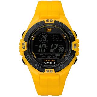 ΡΟΛΟΙ CATERPILLAR OC14727147 CATERPILLAR Digimax Chronograph Yellow Silicone Strap