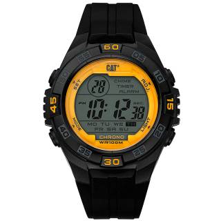 ΡΟΛΟΙ CATERPILLAR OC16721247 CATERPILLAR Digimax Chronograph Black Silicone Strap