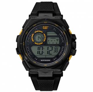 ΡΟΛΟΙ CATERPILLAR  OD16721147 CATERPILLAR Hybrid Chronograph Black Silicone Strap