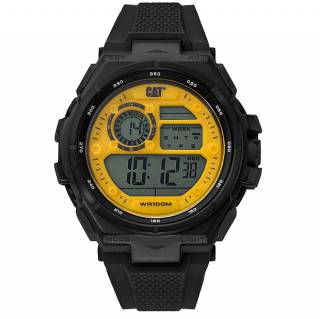 ΡΟΛΟΙ CATERPILLAR  OD16721741 CATERPILLAR Hybrid Chronograph Black Silicone Strap