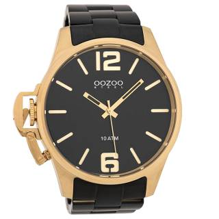 ΡΟΛΟΙ OOZOO  OSGR06 OOZOO Steel Black Stainless Steel Bracelet