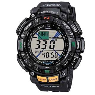 ΡΟΛΟΙ CASIO  PRG-240-1ER CASIO PROTREK PRG240 Black Rubber Strap