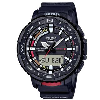 ΡΟΛΟΙ CASIO PRT-B70-1ER CASIO Prospek Smartwatch Black Rubber Strap