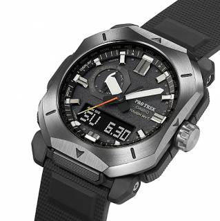 ΡΟΛΟΙ CASIO  PRW-6900Y-1ER CASIO Protrek Solar Black Rubber Strap