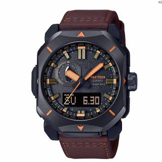 ΡΟΛΟΙ CASIO PRW-6900YL-5ER CASIO Protrek Solar Brown Leather Strap