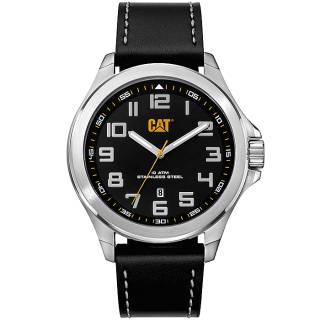 ΡΟΛΟΙ CATERPILLAR   PU24134111 CATERPILLAR Operator  Black Leather Strap