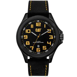 ΡΟΛΟΙ CATERPILLAR   PU26134117 CATERPILLAR Operator  Black Leather Strap