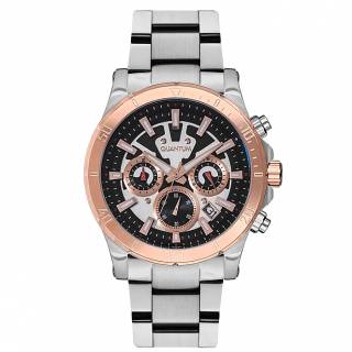 ΡΟΛΟΙ QUANTUM   PWG677.530 QUANTUM Powertech Chronograph Silver Stainless Steel Bracelet