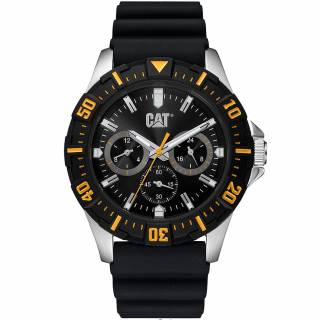 ΡΟΛΟΙ CATERPILLAR  PZ14921121 CATERPILLAR Moto Multifunction Black Rubber Strap