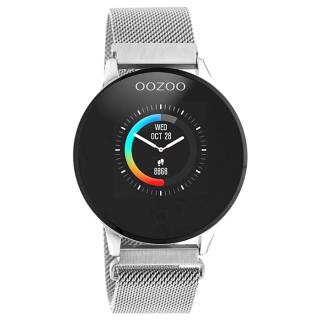 ΡΟΛΟΙ OOZOO Q00116 OOZOO Timepieces Smartwatch Smart Touch Functions Stainless Steel Bracelet