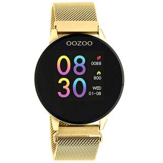 ΡΟΛΟΙ OOZOO Q00121 OOZOO Timepieces Smartwatch Smart Touch Functions Stainless Steel Bracelet