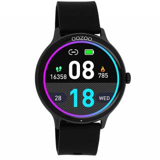 ΡΟΛΟΙ OOZOO Q00134 OOZOO Smartwatch Black Silicone Strap