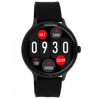 ΡΟΛΟΙ OOZOO Q00134 OOZOO Smartwatch Black Silicone Strap