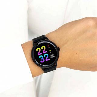 ΡΟΛΟΙ OOZOO Q00134 OOZOO Smartwatch Black Silicone Strap