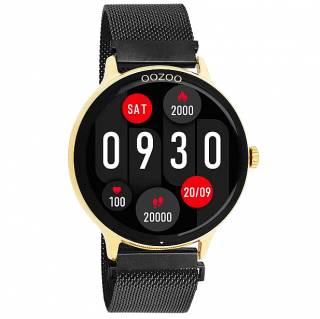 ΡΟΛΟΙ OOZOO Q00137 OOZOO Smartwatch Black Stainless Steel Bracelet