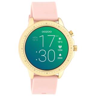 ΡΟΛΟΙ OOZOO Q00318 OOZOO Timepieces Smartwatch Pink Silicone Strap