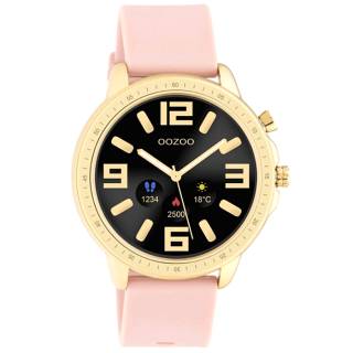 ΡΟΛΟΙ OOZOO Q00318 OOZOO Timepieces Smartwatch Pink Silicone Strap