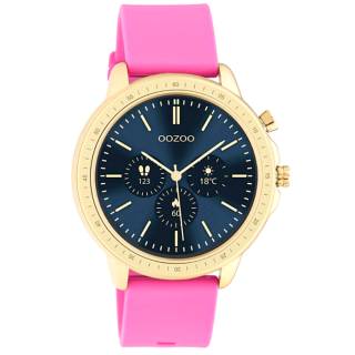 ΡΟΛΟΙ OOZOO Q00320 OOZOO Timepieces Smartwatch Fuchsia Silicone Strap