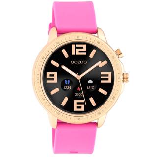 ΡΟΛΟΙ OOZOO Q00325 OOZOO Timepieces Smartwatch Fuchsia Silicone Strap