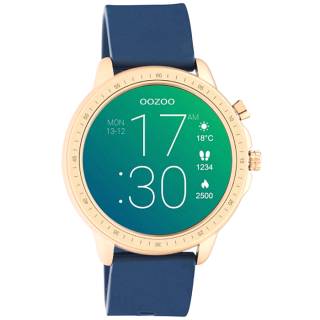 ΡΟΛΟΙ OOZOO Q00326 OOZOO Timepieces Smartwatch Blue Silicone Strap