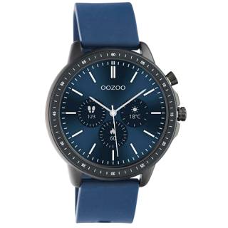 ΡΟΛΟΙ OOZOO Q00332 OOZOO Timepieces Smartwatch Blue Silicone Strap