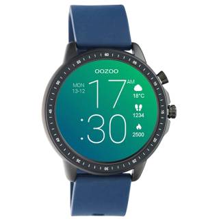 ΡΟΛΟΙ OOZOO Q00332 OOZOO Timepieces Smartwatch Blue Silicone Strap