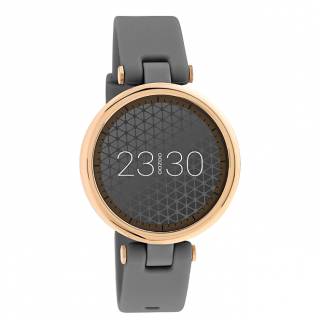 ΡΟΛΟΙ OOZOO Q00404 OOZOO Smartwatch Grey Rubber Strap