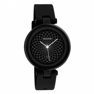 ΡΟΛΟΙ OOZOO Q00407 OOZOO Smartwatch Black Rubber Strap