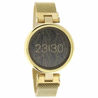 ΡΟΛΟΙ OOZOO Q00409 OOZOO Smartwatch Gold Stainless Steel Bracelet