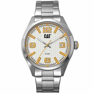 ΡΟΛΟΙ CATERPILLAR  QA14111237 CATERPILLAR H-Dial Silver Stainless Steel Bracelet