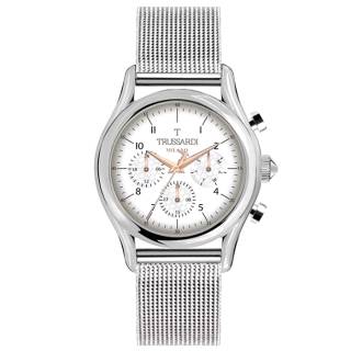 ΡΟΛΟΙ TRUSSARDI  R2453127006 TRUSSARDI T-Light Silver Stainless Steel Bracelet