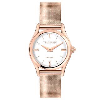 ΡΟΛΟΙ TRUSSARDI  R2453127507 TRUSSARDI T-Light Rose Gold Stainless Steel Bracelet