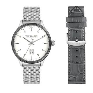 ΡΟΛΟΙ TRUSSARDI  R2453130003 TRUSSARDI T-Complicity Silver Stainless Steel Bracelet Gift Set