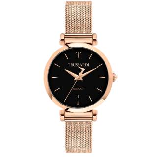 ΡΟΛΟΙ TRUSSARDI  R2453133504 TRUSSARDI T-Exclusive Rose Gold Stainless Steel Bracelet