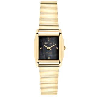 ΡΟΛΟΙ TRUSSARDI  R2453134503 TRUSSARDI T-Geometric Gold Stainless Steel Bracelet