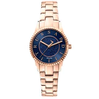 ΡΟΛΟΙ TRUSSARDI  R2453144501 TRUSSARDI T-Bent Rose Gold Stainless Steel Bracelet